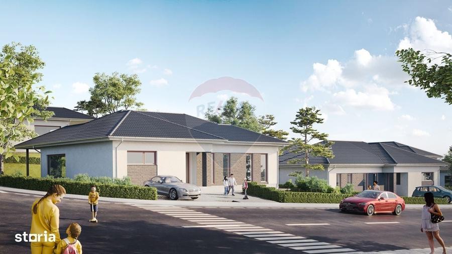Casă cu 4 camere cu Teren 750 Mp în Jucu