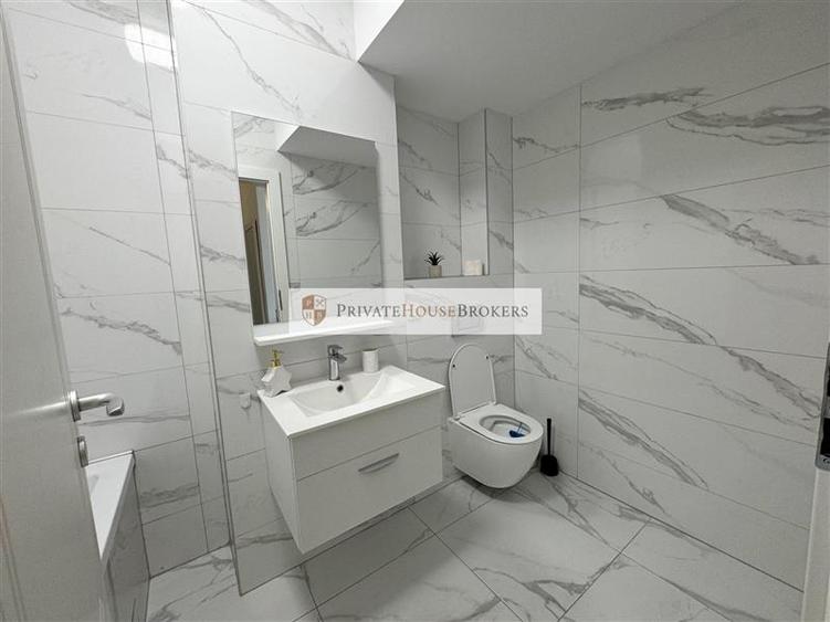 Apartament cu 2 camere semidecomandat, mobilat în Pipera