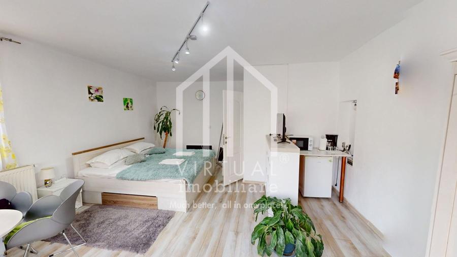 Apartament cu 2 camere, mobilat în Central