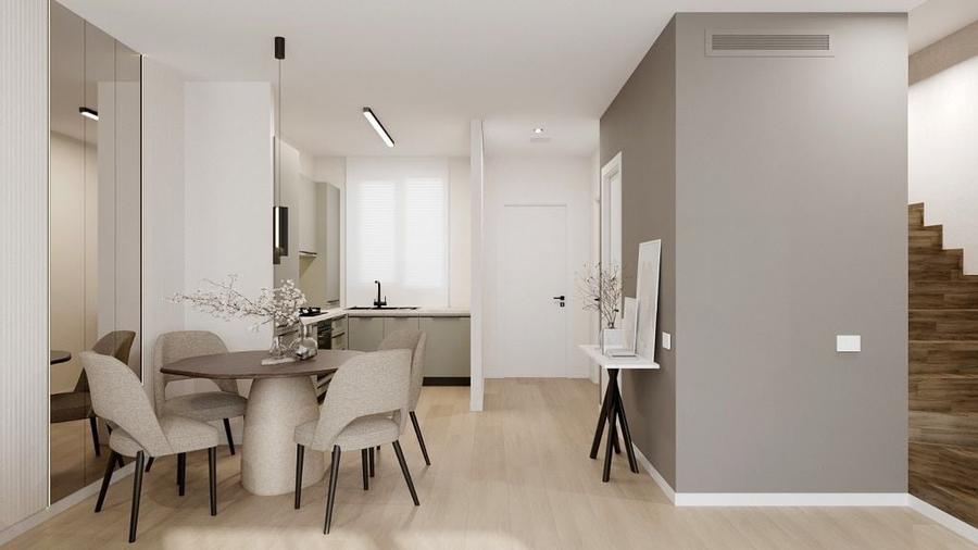 Duplex cu 4 camere cu Canalizare în Ștefăneștii de Jos