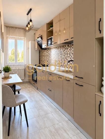 Apartament cu 2 camere decomandat, mobilat în Băneasa
