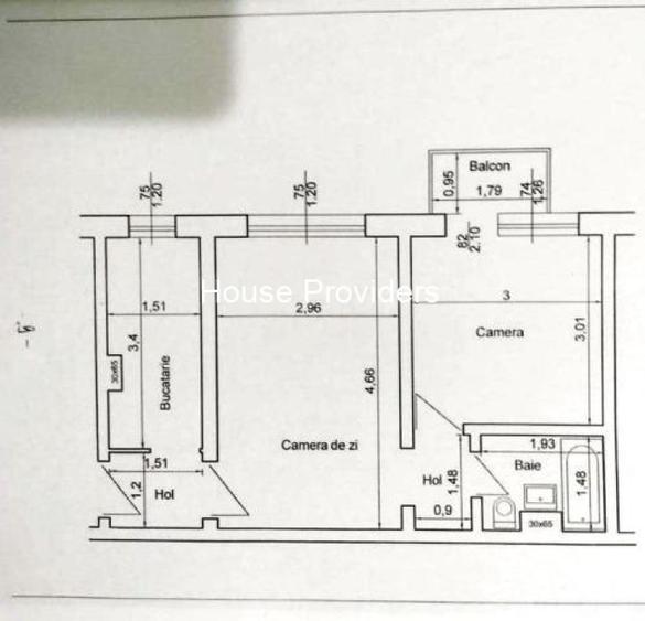 Apartament cu 2 camere în Ferentari