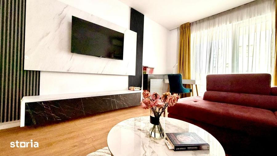 Apartament cu 3 camere, mobilat în Plopilor