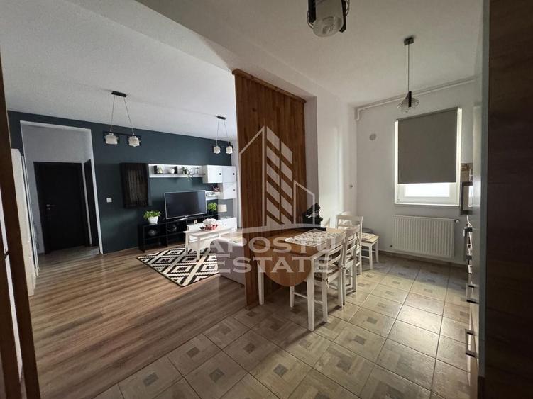 Apartament cu 2 camere semidecomandat în Giroc