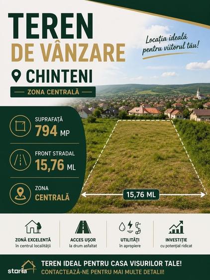 Spațiu comercial, în Chinteni