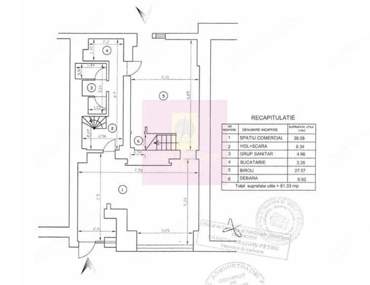 Spațiu comercial, de 128 mp, în Unirii