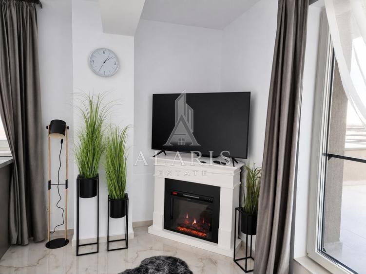 Apartament cu 2 camere semidecomandat, mobilat în Aradului