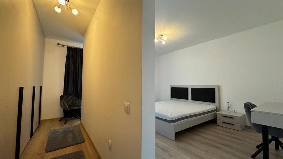 Apartament cu 2 camere decomandat, mobilat în Tractorul