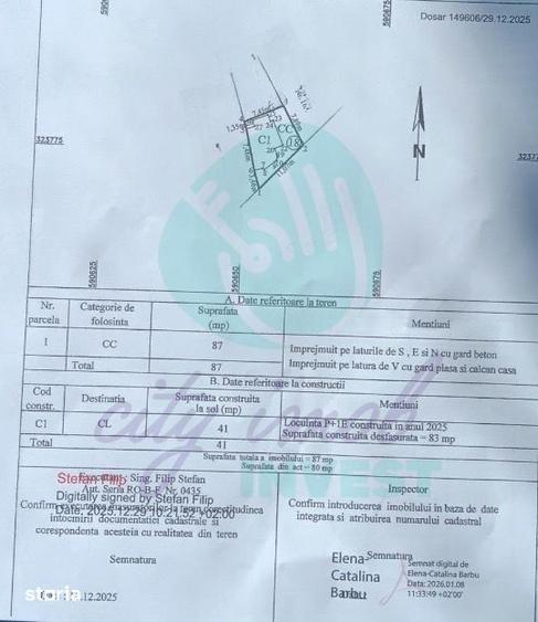 Casă cu 2 camere cu Teren 87 Mp în Vitan