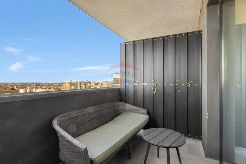 Apartament cu 2 camere semidecomandat, mobilat în UTA