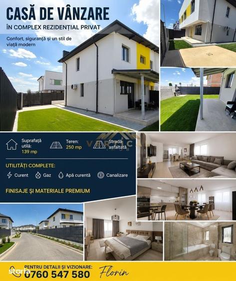 Casă cu 4 camere în Corbeanca