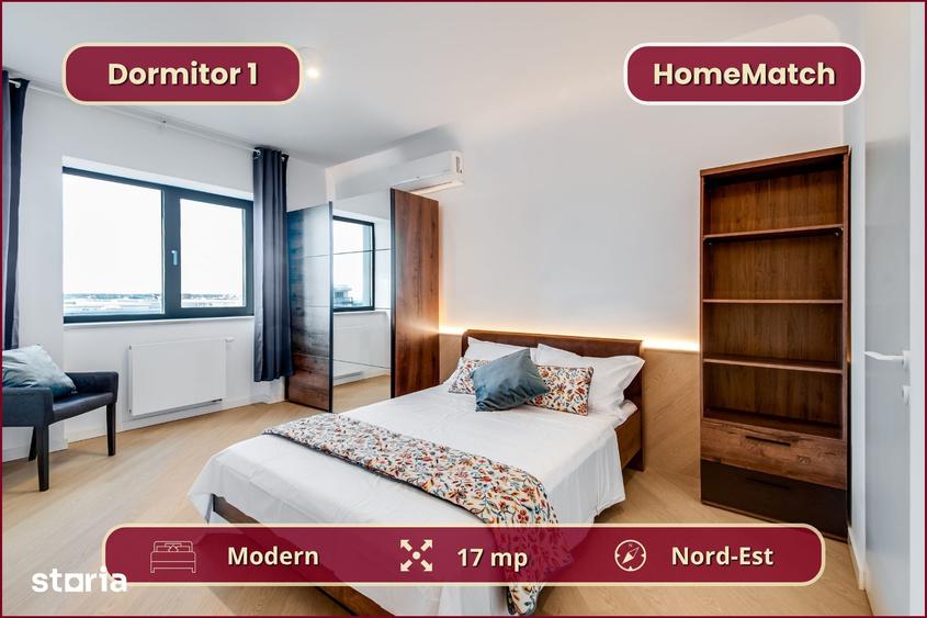 Cortina North || 3 camere || Birou || Vedere panoramica || Comision 0% - 6