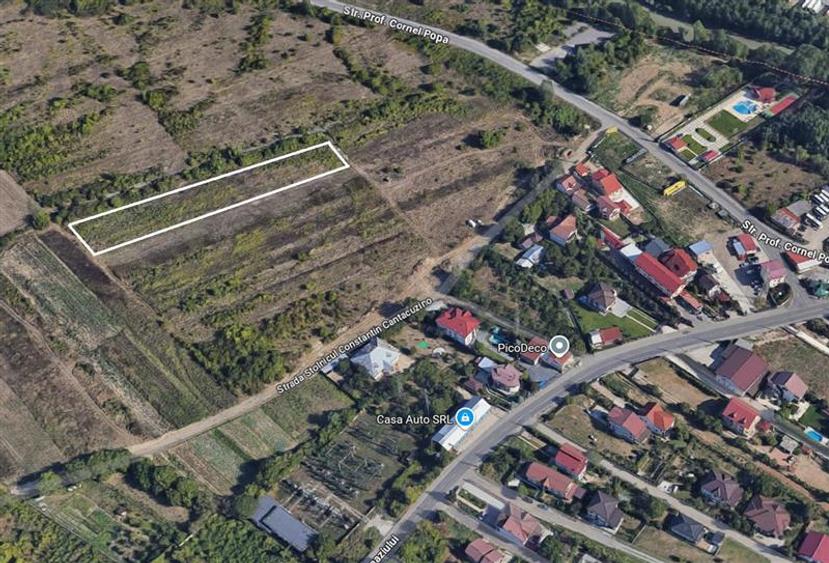 Teren Construcții intravilan de 2500 mp, în Est