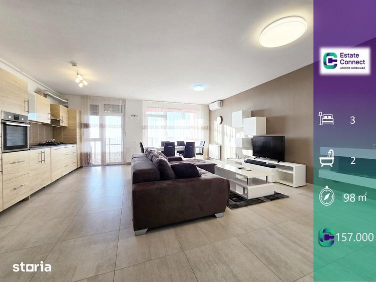 Apartament cu 3 camere decomandat în Micălaca