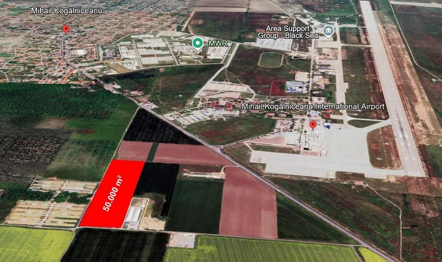 Teren Construcții intravilan de 50000 mp, în Mihail Kogălniceanu
