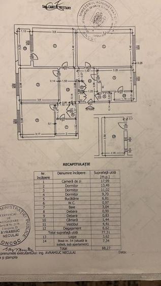 Apartament cu 4 camere decomandat, mobilat în Berceni