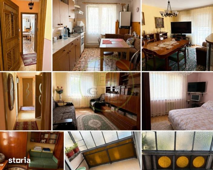 Apartament cu 4 camere, mobilat în Central