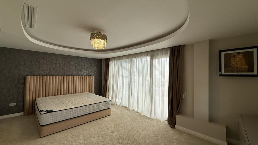 Apartament cu 5 camere decomandat, mobilat în Herăstrău