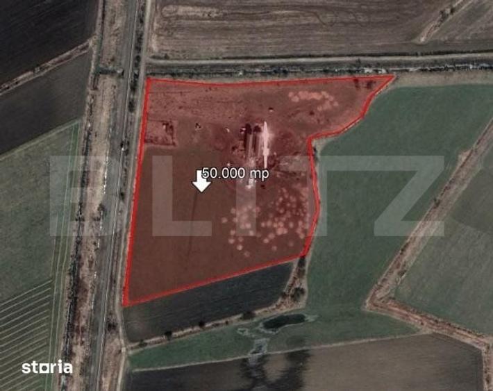 Teren de 50000 mp, în Bod