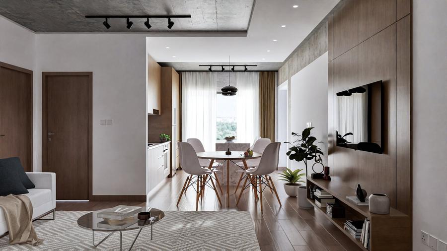 Apartament cu 2 camere decomandat în Pipera