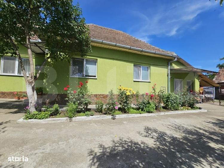 Casa renovata, 4.237mp teren intravilan, Dublu front stradal, Razboien - 6
