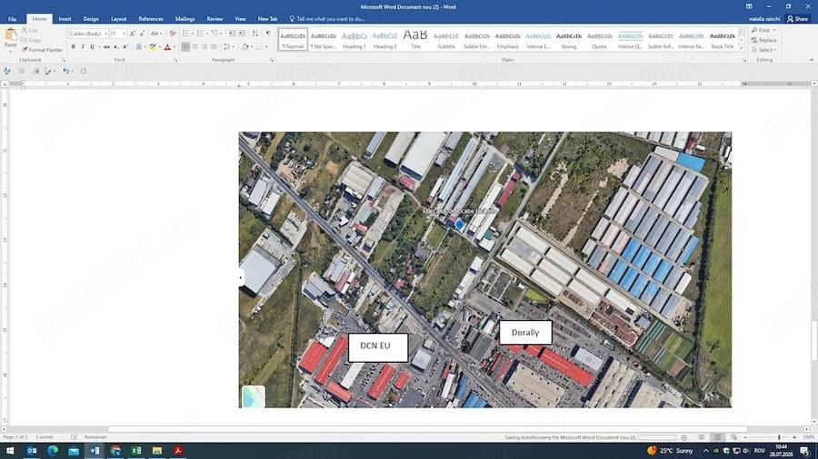Inchiriez depozit spatiu comercial in Ilfov, langa Dorally si DCN EU - 1