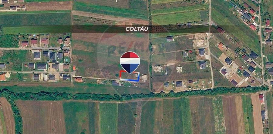 Teren de 967 mp, în Coltău