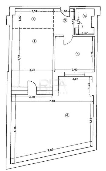 Apartament cu 2 camere decomandat în Unirii