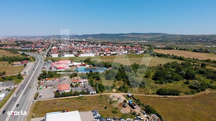 Teren cu PUD aprobat pentru hale industriale | 5.658 mp | Selimbar - 1