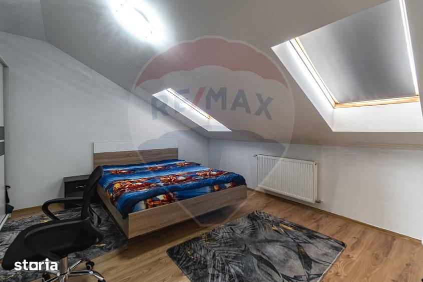 Apartament cu 3 camere decomandat, mobilat în Sânpetru