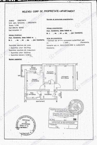 Ap 2 camere decomandat, et 3, Casa de cultura | gaze | renovat - 2