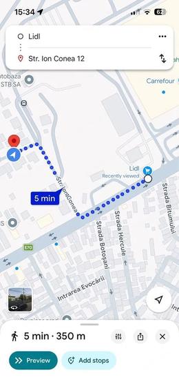 Garsonieră decomandată în Unirii