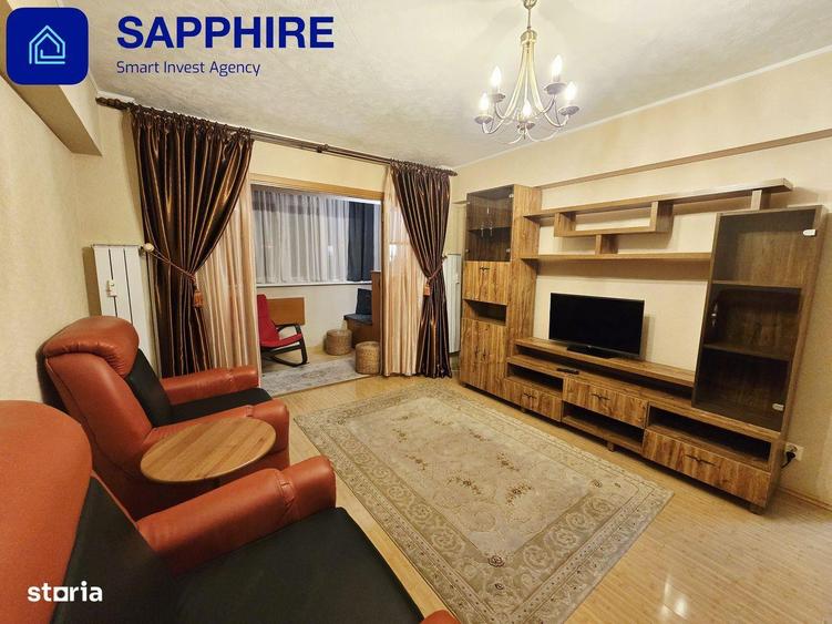 Apartament cu 2 camere semidecomandat, mobilat în Crângași