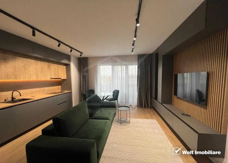 Apartament cu 2 camere semidecomandat, mobilat în Iris