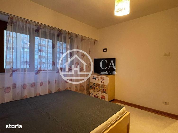 Apartament cu 3 camere decomandat în Nufărul