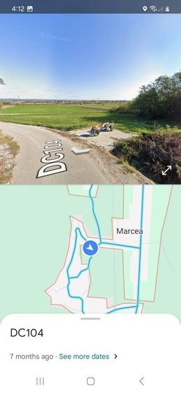Teren 4000 mp intravilan Marcea, Valcea utilitati incluse - 4