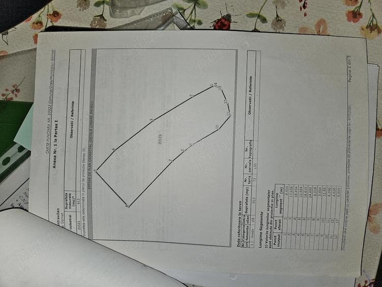 Teren de 913 mp, în Gornet