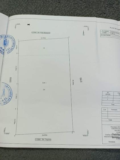 Teren Construcții intravilan de 1000 mp, în Băleni