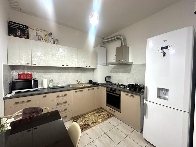Apartament cu 2 camere semidecomandat, mobilat în Aviației