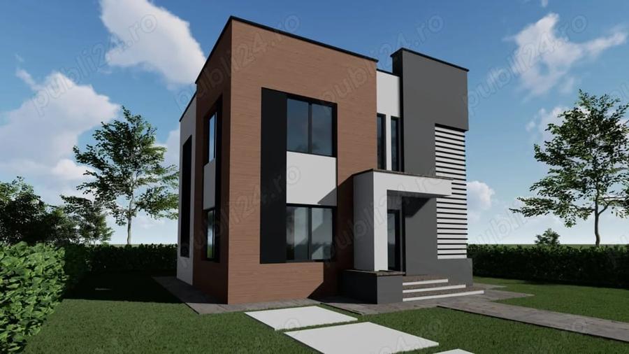 Casă cu 4 camere cu Teren 400 Mp în Costi
