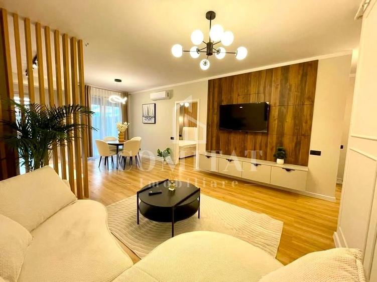 Apartament cu 2 camere semidecomandat, mobilat în Florești