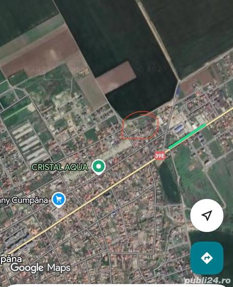 Teren de 400 mp, în Cumpăna