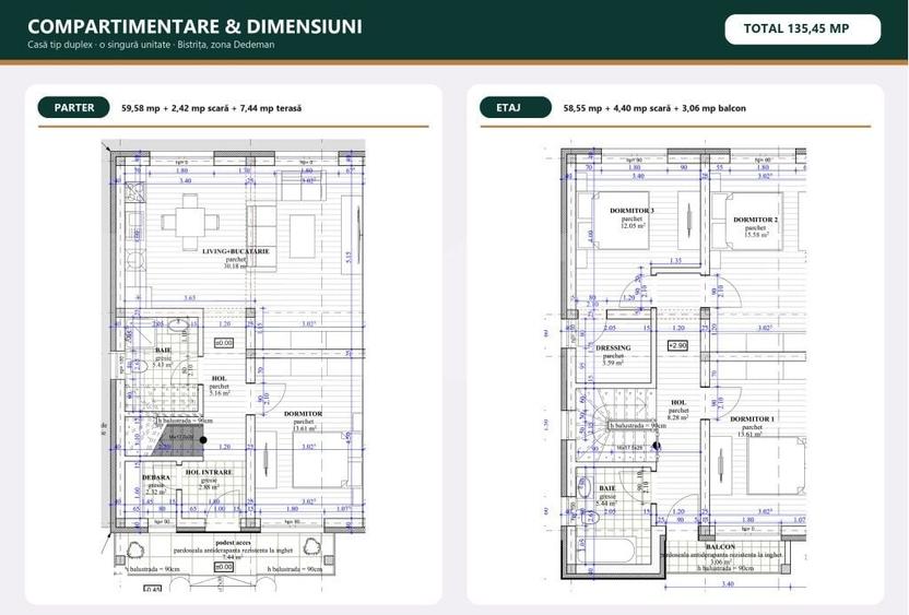 Casă cu 4 camere cu Teren 300 Mp în Central