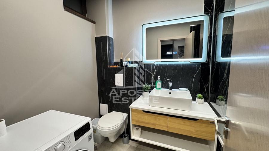 Apartament cu 2 camere semidecomandat, mobilat în Cetății