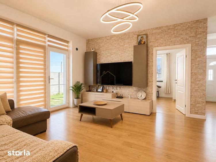 Mutare rapida!Casa parter,4 cam, placa de beton, 500mp teren!Comision0 - 11