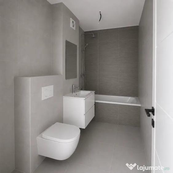 Apartament cu 2 camere semidecomandat în Sânpetru