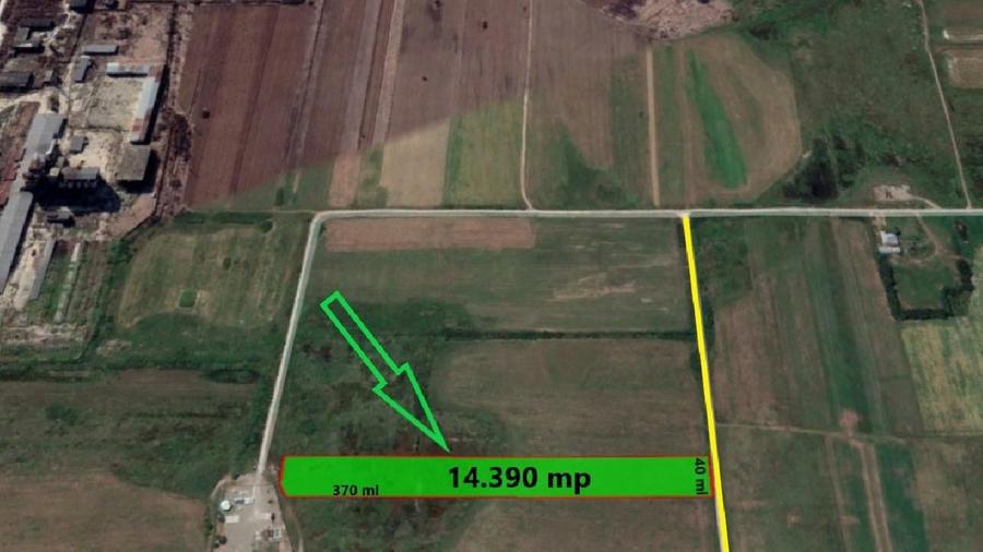 Teren agricol intravilan de 14390 mp, în Periș