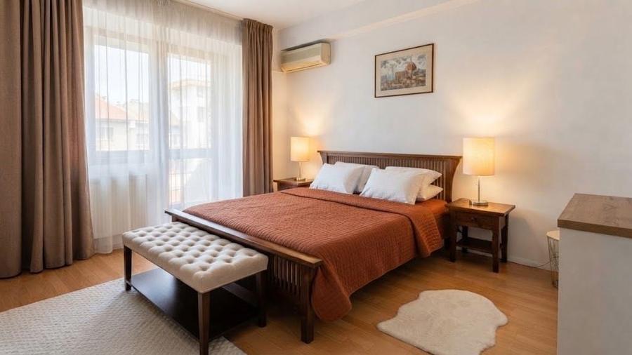 Apartament cu 2 camere semidecomandat, mobilat în Dorobanți