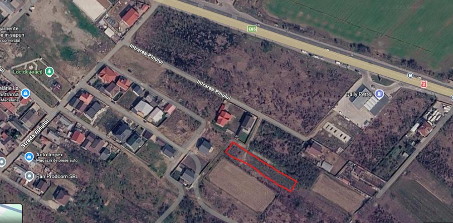 Teren Construcții intravilan de 1500 mp, în Afumați