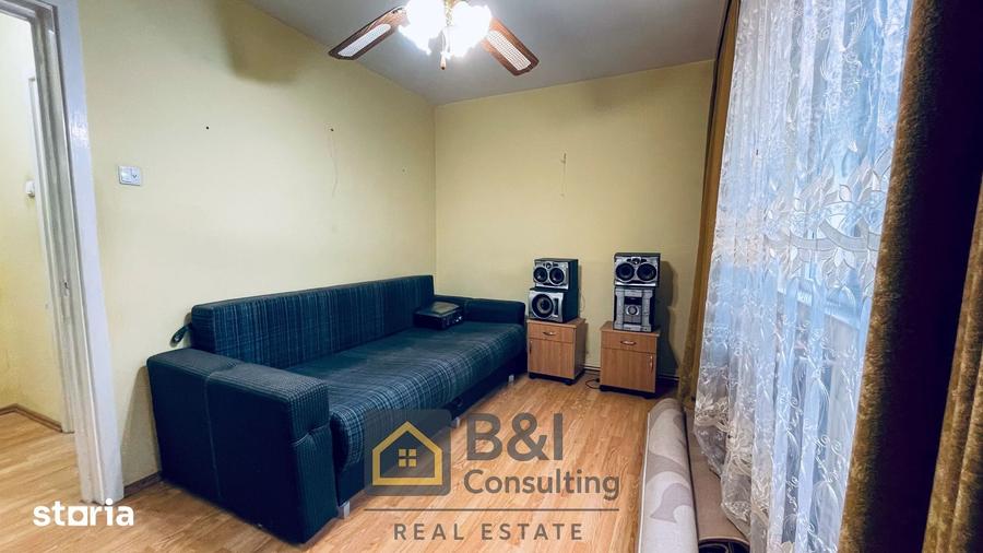 Apartament cu 2 camere semidecomandat în Central